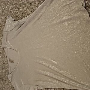 ❄️Silver Sparkly Tee #C7